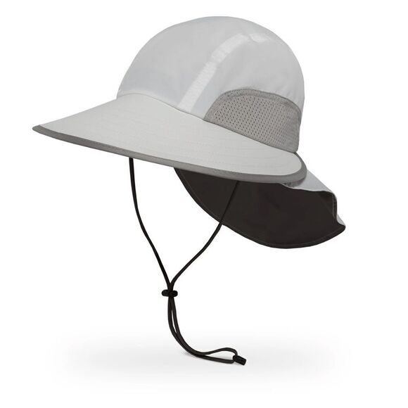 Sunday Afternoons Wide Brim Skirted Sport Hat White Gray NWT - Picture 1 of 8